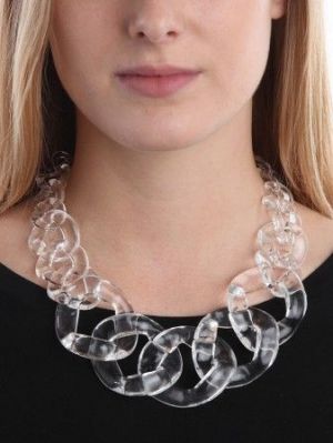 Pictures of lucite crystal and glass - Lucite Link Collar.jpg